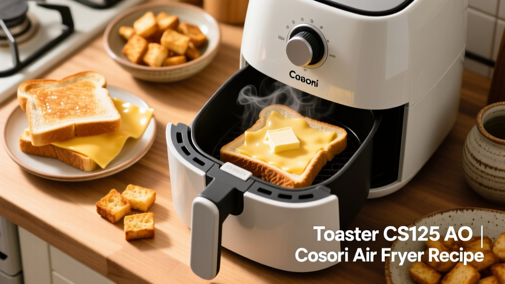 How to Make Toaster CS125 AO in a Cosori Air Fryer