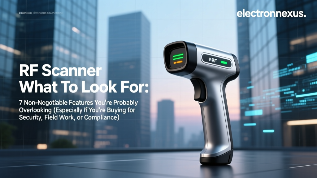 RF Scanner What To Look For: 7 Non-Negotiable Features You’re Probably Overlooking (Especially If You’re Buying for Security, Field Work, or Compliance)