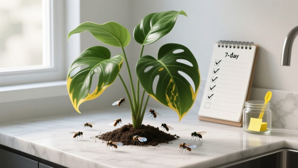 Tiny Flies on Indoor Plants with Yellow Leaves (2026)