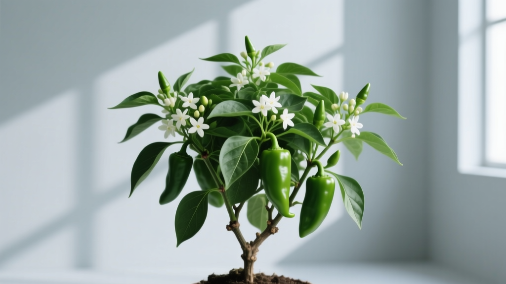 Flowering Indoor Pepper Plants: How to Make Them Bushier