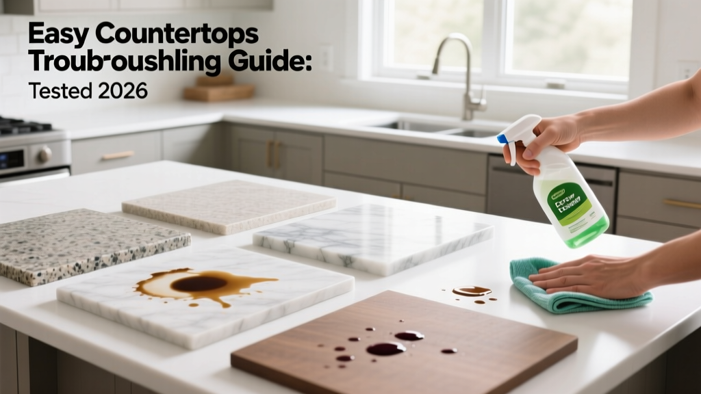 Easy Countertops Troubleshooting Guide: Tested 2026