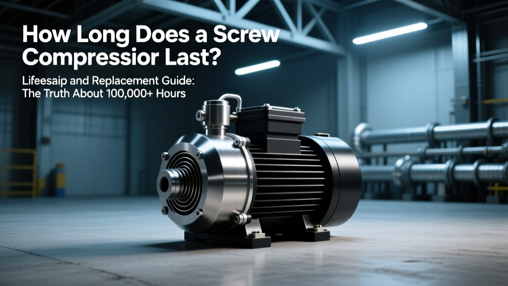 Screw Compressor Lifespan: 60K–150K Hours & When to Replace