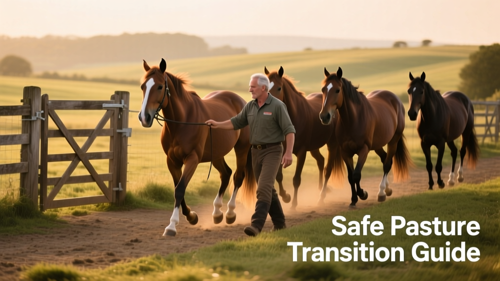 How To Transition Horses Off Pasture Safely