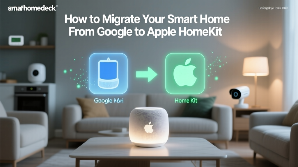 How to Migrate Your Smart Home From Google to Apple HomeKit