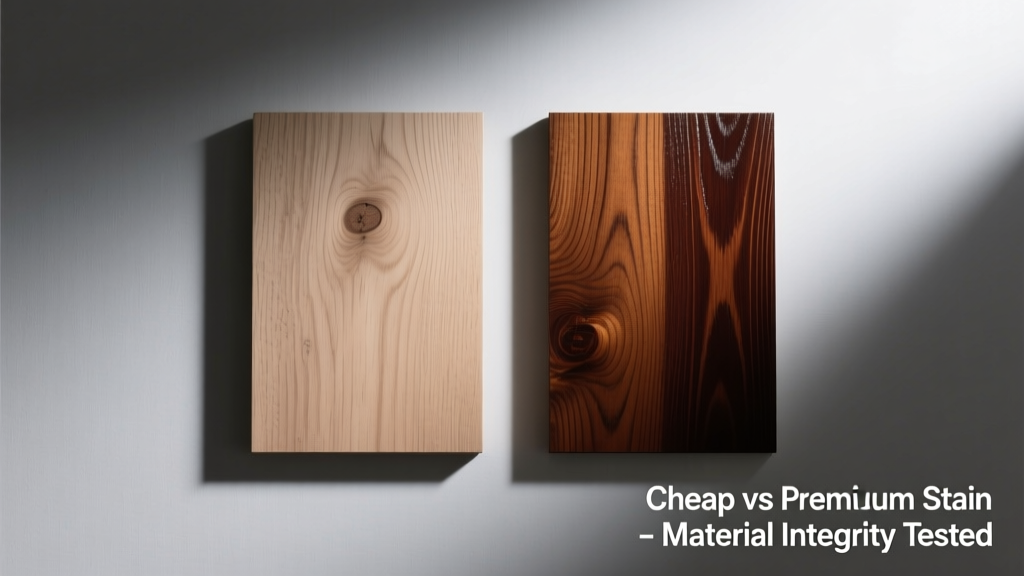 Cheap vs Premium Stain: What the Data Says About Durability, Coverage, and Real-World Performance
