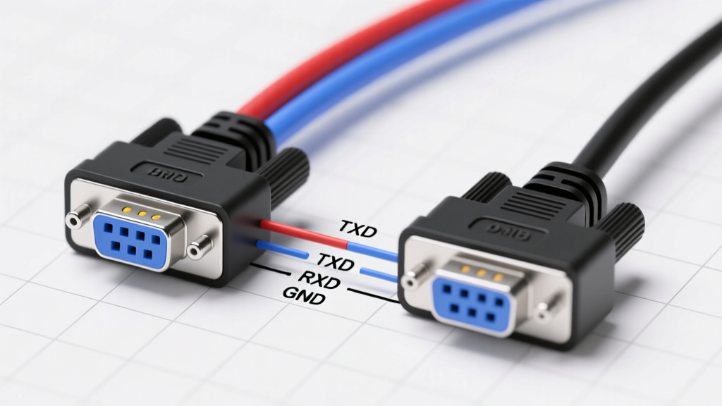 RS232 Cable Pinout: Straight vs Null Modem Guide
