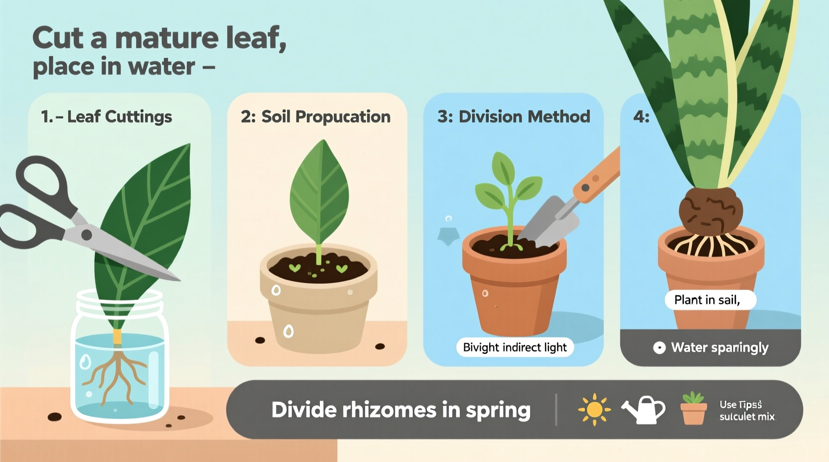 how to propagate snake plants a simple guide for beginners