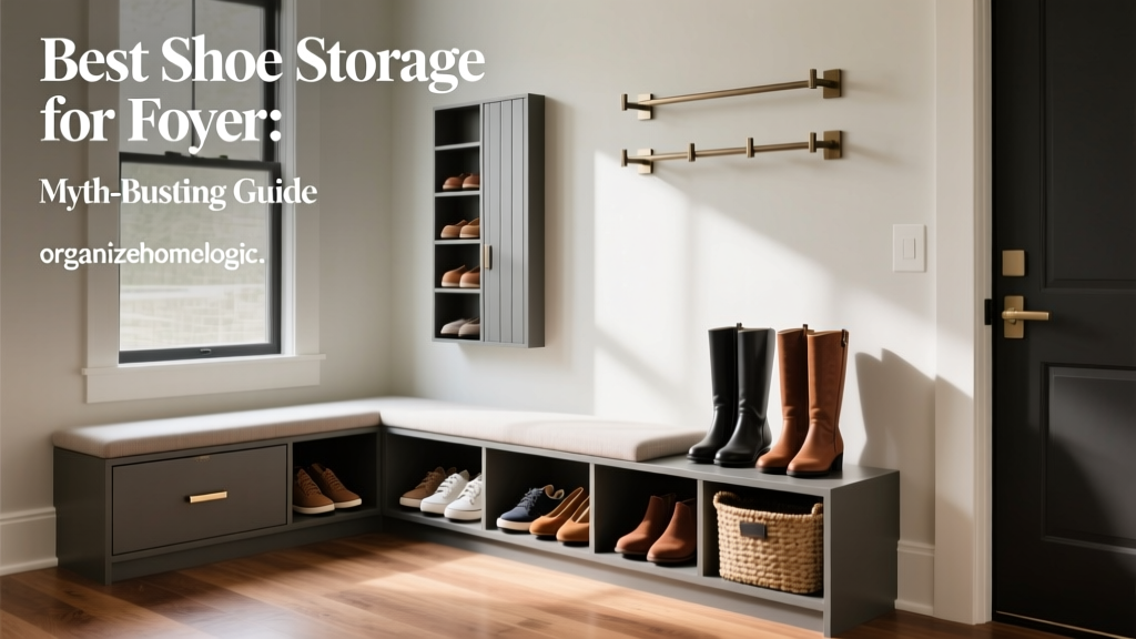 Best Shoe Storage for Foyer: Myth-Busting Guide