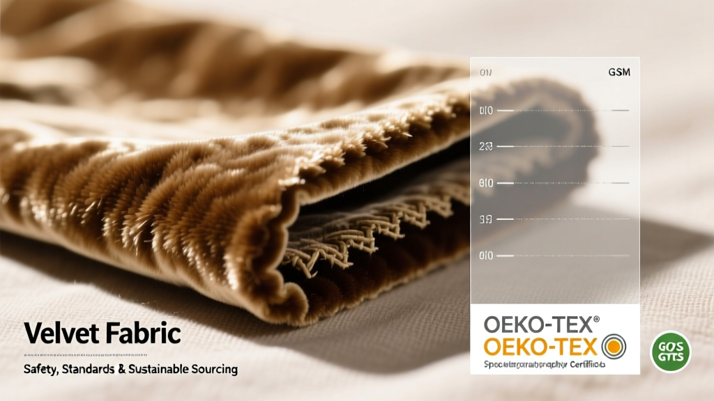Velvet Fabric: Safety, Standards & Sustainable Sourcing