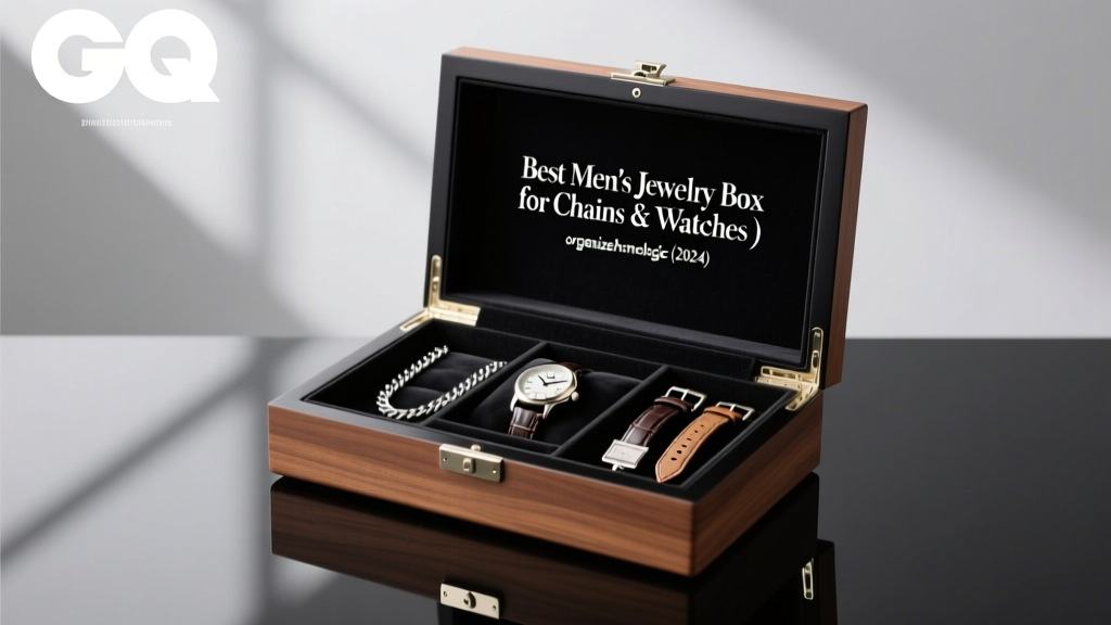 Best Men's Jewelry Box for Chains & Watches (2024)