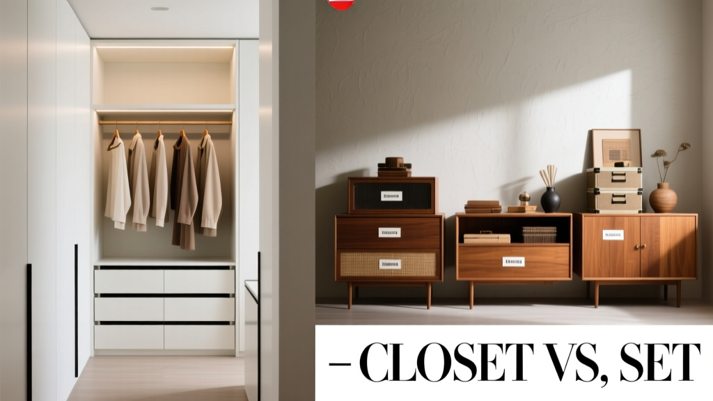 Modular Wardrobes vs Built-In Closets Compared