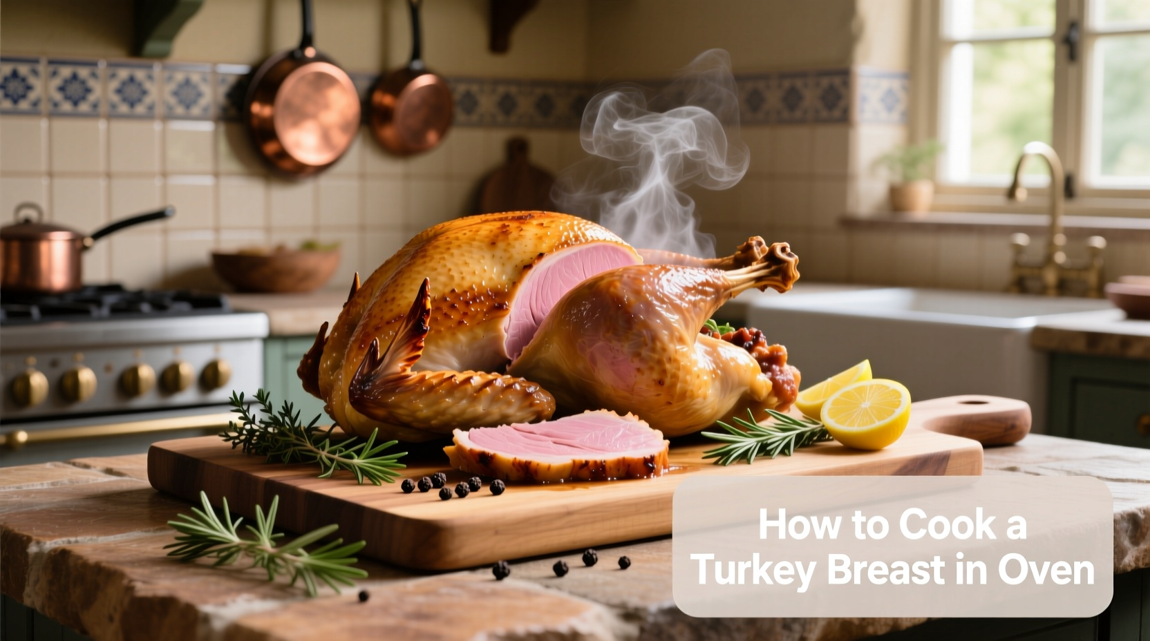 how to cook a turkey breast in oven