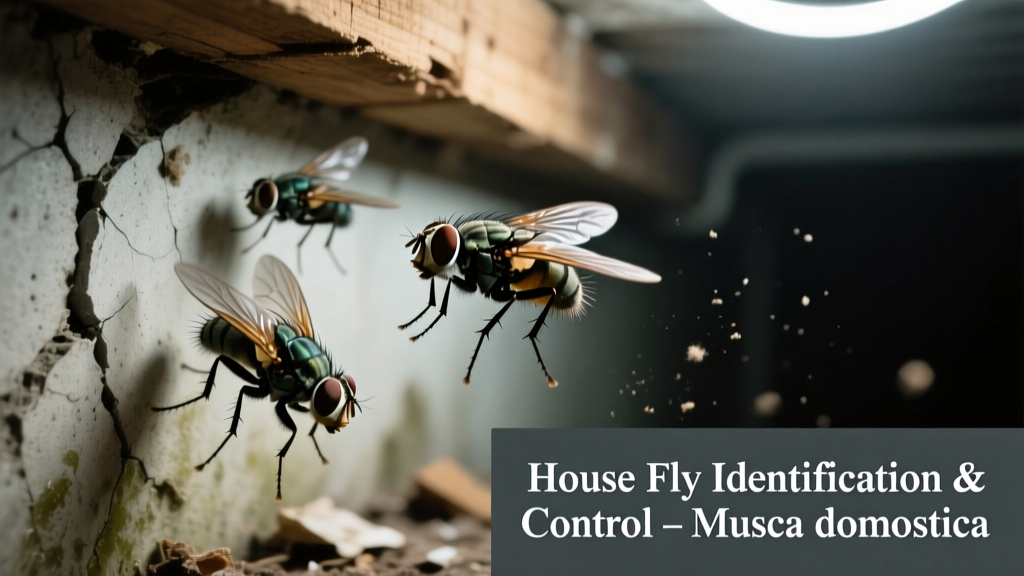 House Flies in Basement: Identification & Control
