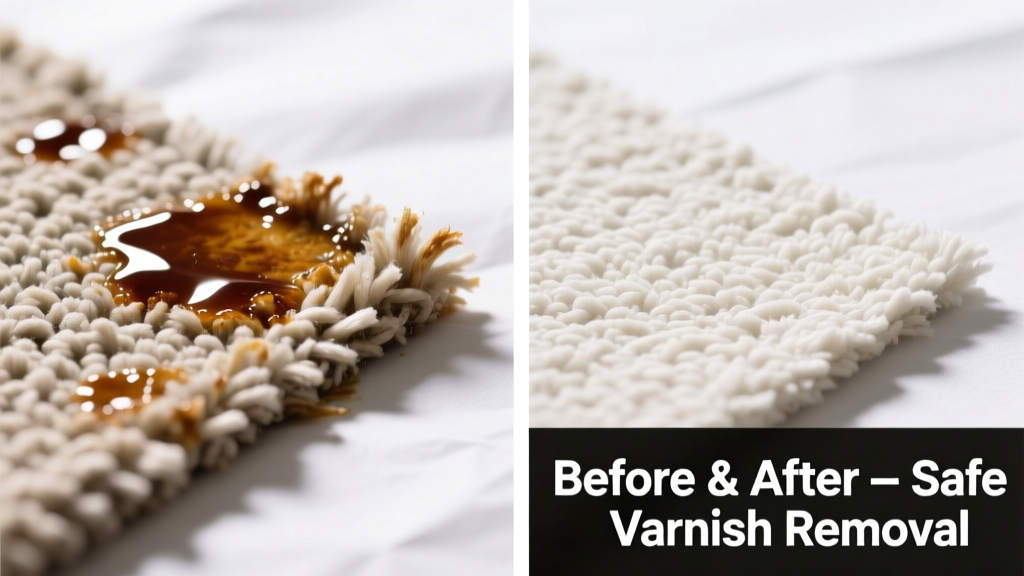 How to Remove Varnish from Carpet Safely and Effectively