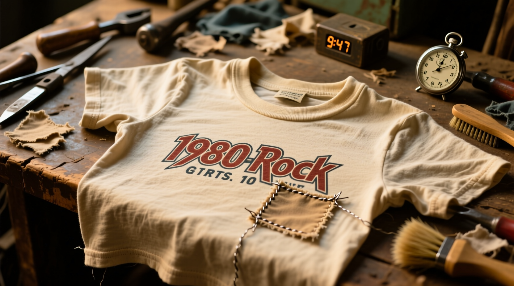 how to revive faded band tees without dyeing