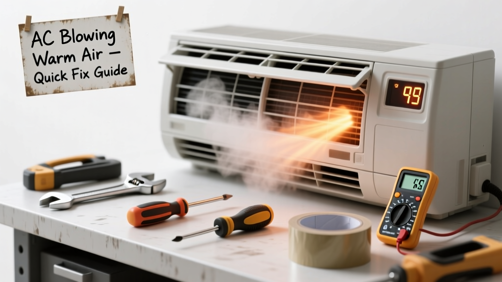 AC Blowing Warm Air & Making Noise: Quick Fix Guide