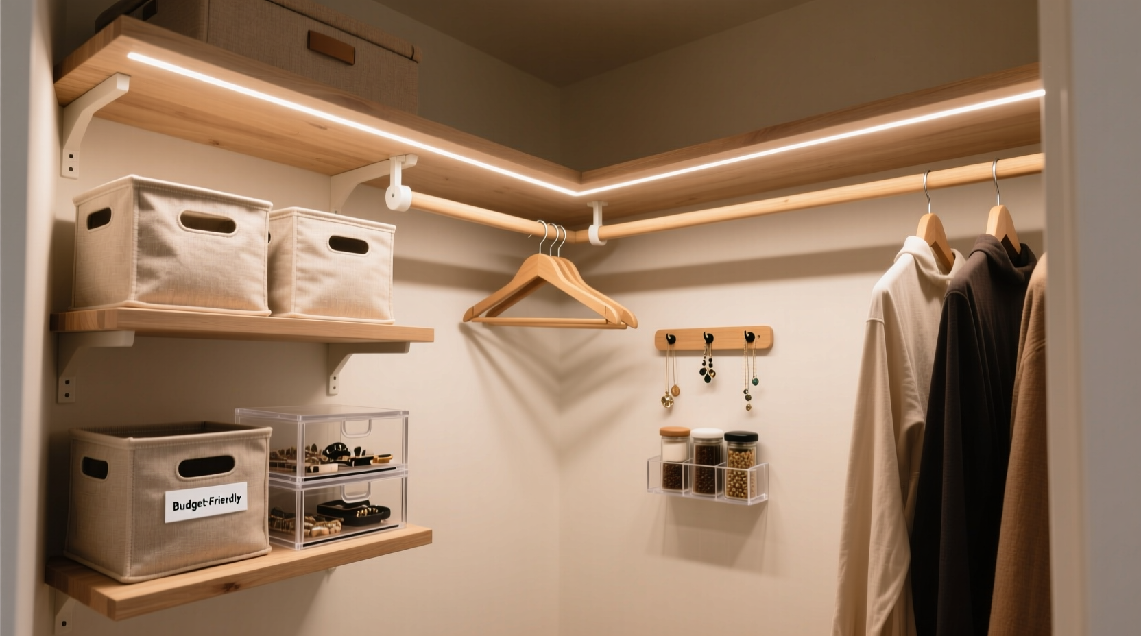 how to organize small closet spaces with budget friendly solutions that work