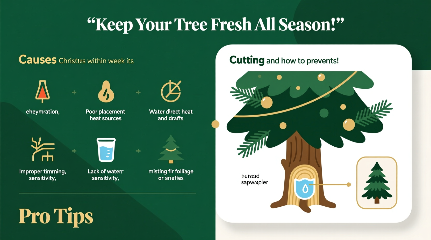 why is my christmas tree losing needles after only a week causes and fixes