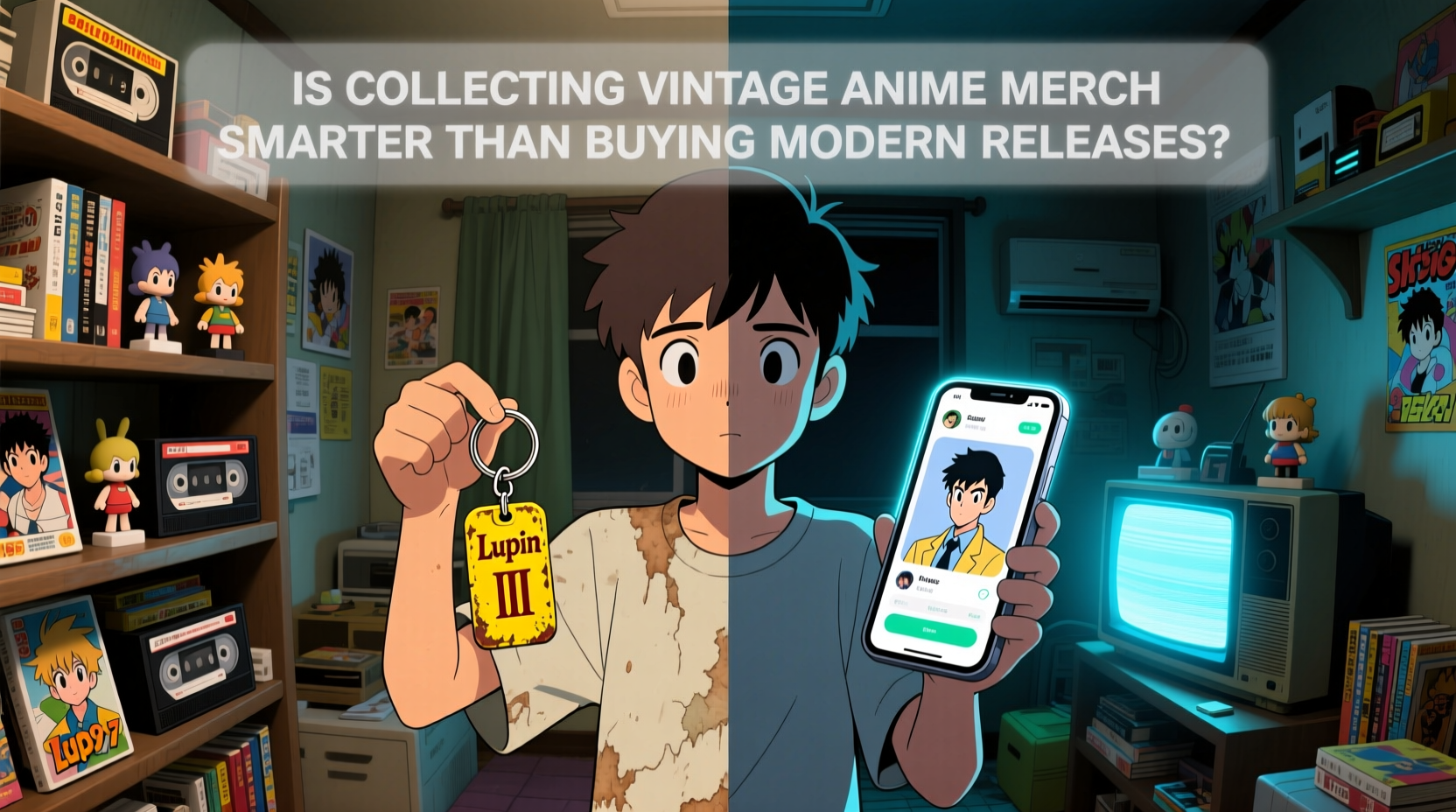 is collecting vintage anime merch smarter than buying modern releases