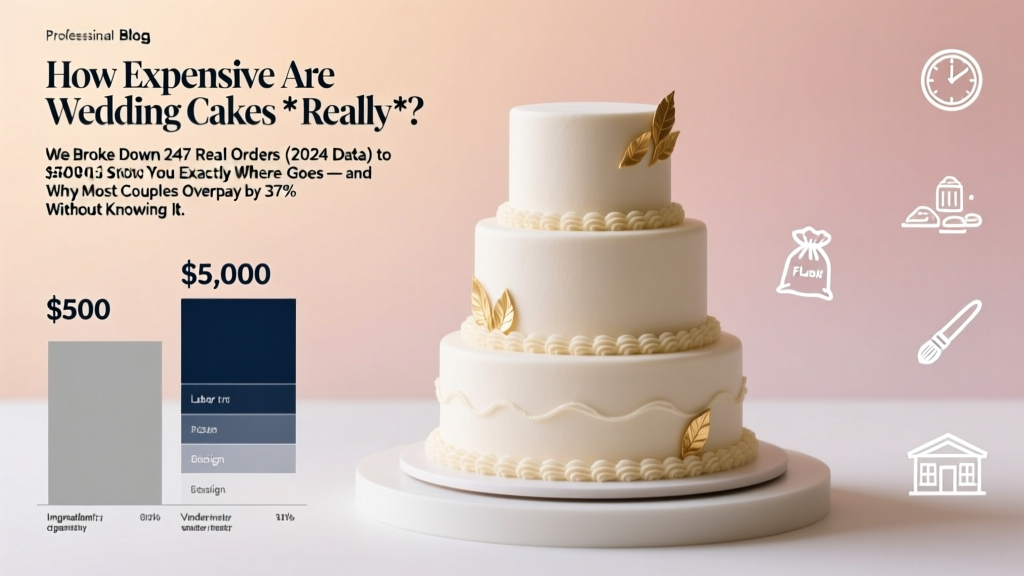 Wedding Cake Costs: Real 2026 Prices & Where You Overpay