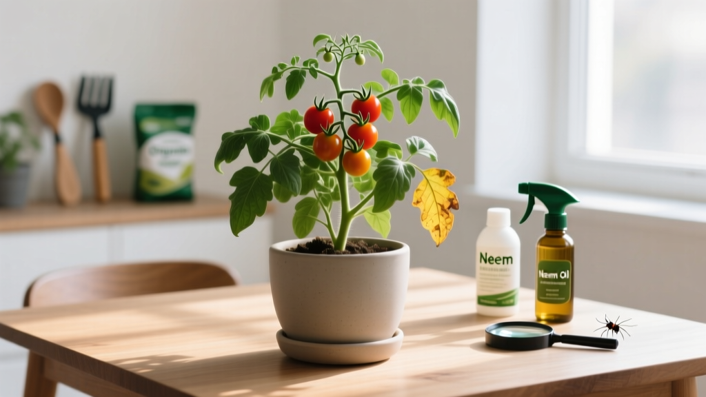 Indoor Tomato Fertilizer & Pest Control Guide