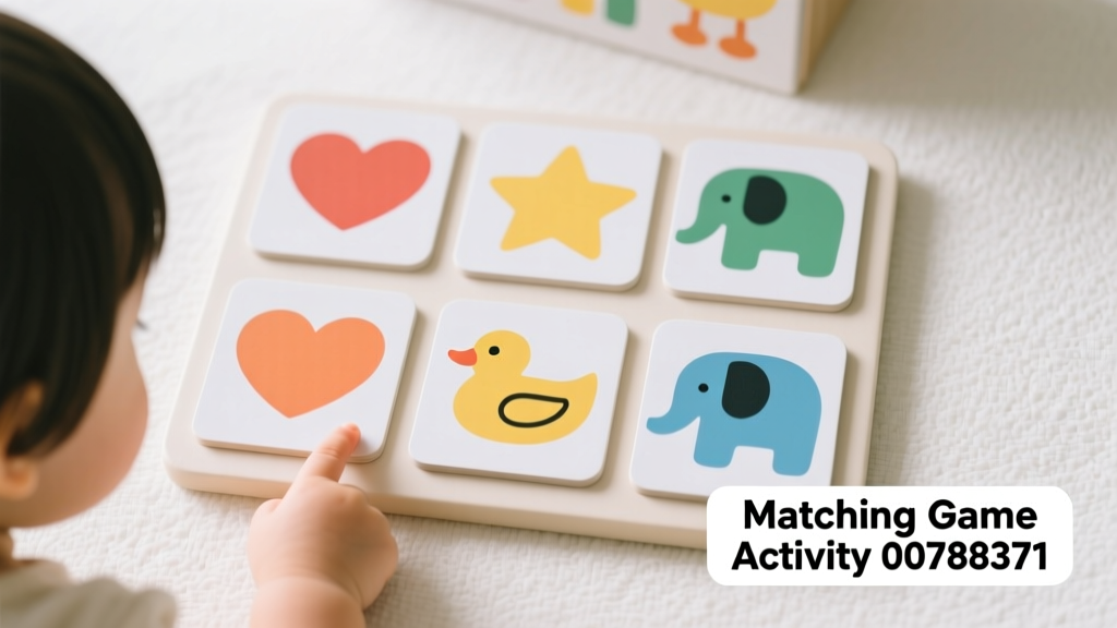 Toddler Matching Games Activity #00788371: Evidence-Based Play for Cognitive, Language, and Motor Development