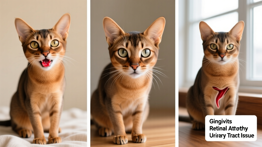 3 Common Abyssinian Cat Health Problems