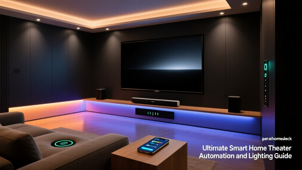 Ultimate Smart Home Theater Automation and Lighting Guide