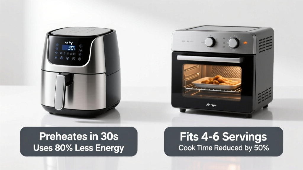 Air Fryer vs Oven: 7 Real Advantages That Save Time & Money