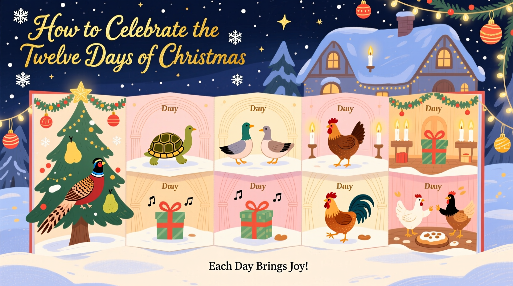 how to celebrate the twelve days of christmas