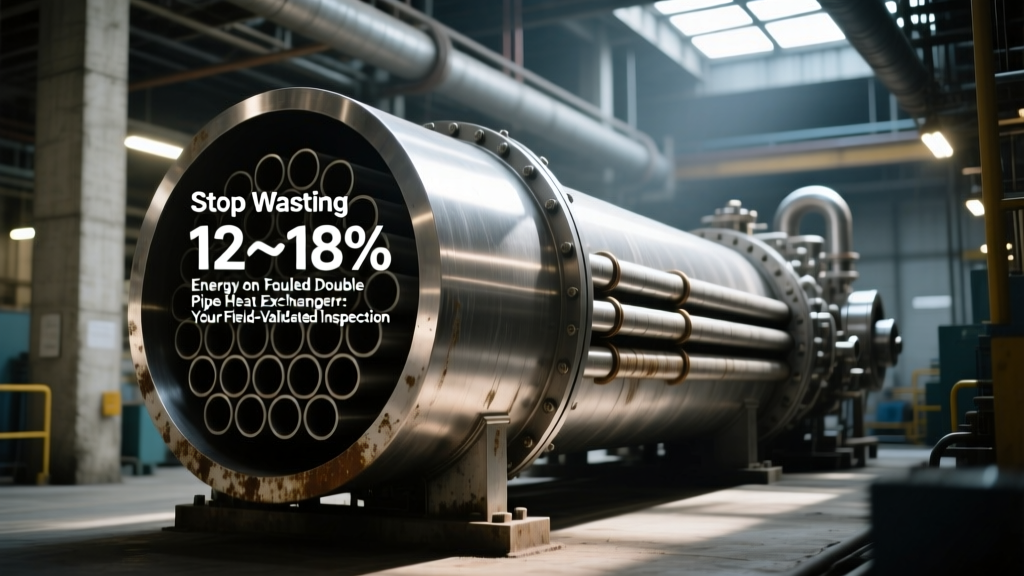 Fix 12–18% Energy Waste in Double Pipe Heat Exchangers
