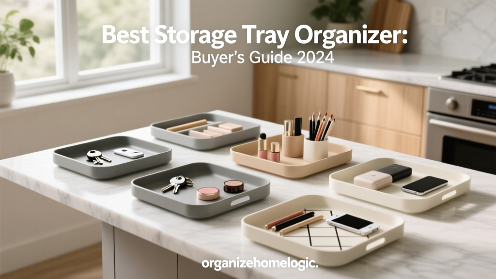 Best Storage Tray Organizer: Buyer’s Guide 2024