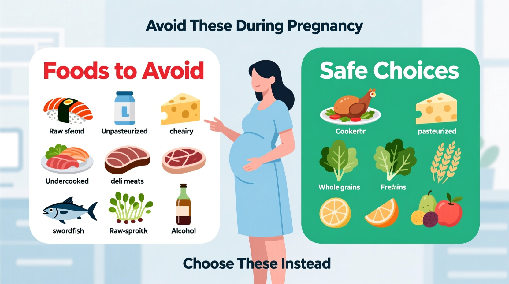 Pregnancy Food Risks: What Not to Eat While Expecting