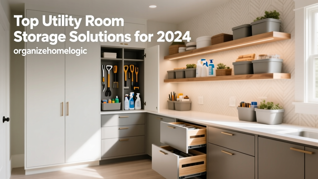 Top Utility Room Storage Solutions for 2024