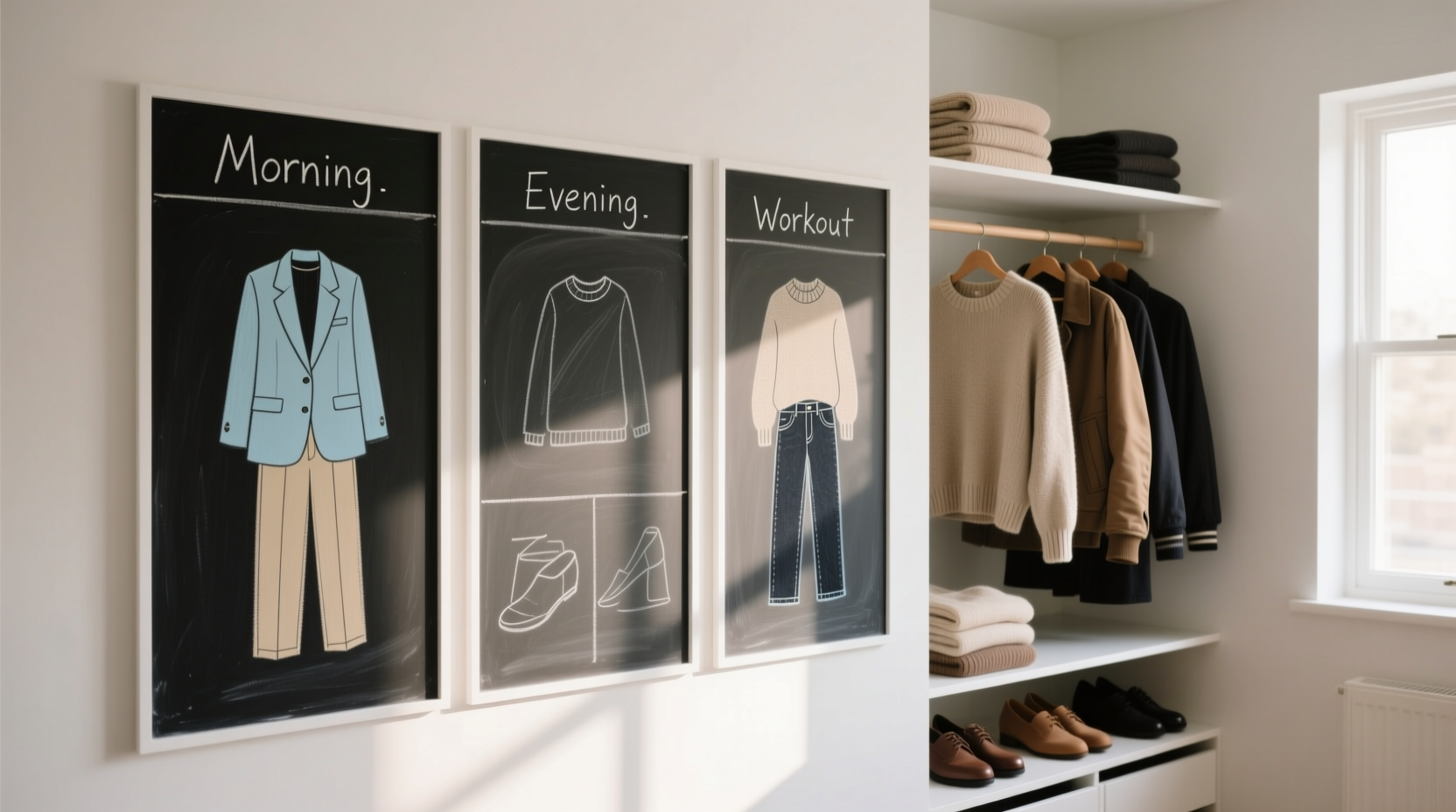 closet chalkboard panel worth it or clutter