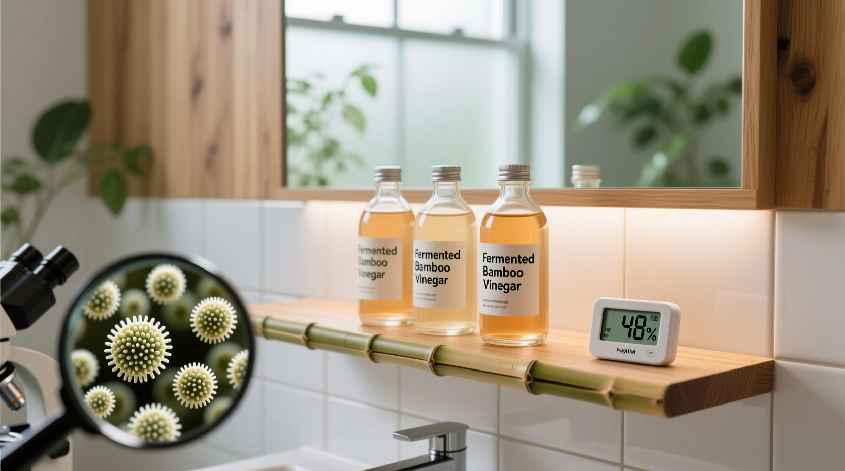 bamboo vinegar vs regular vinegar for mold
