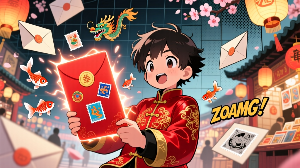 Red Envelopes You Can Lick: The Surprisingly Cutthroat World of Chinese New Year Stamp Collecting