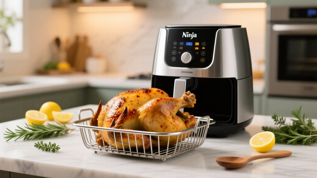 How to Cook a 6-Pound Whole Chicken in a Ninja Air Fryer