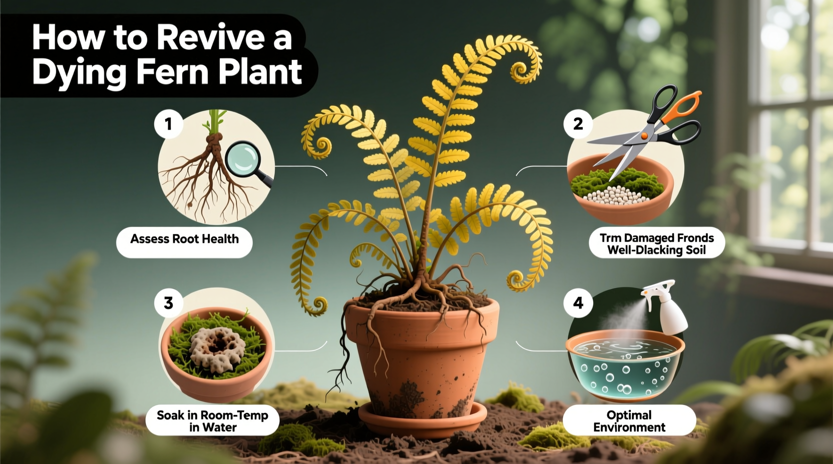 Save Your Fern: 5 Steps to Revive It | TheHomeSprouts
