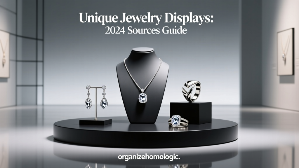 Unique Jewelry Displays: 2024 Sources Guide