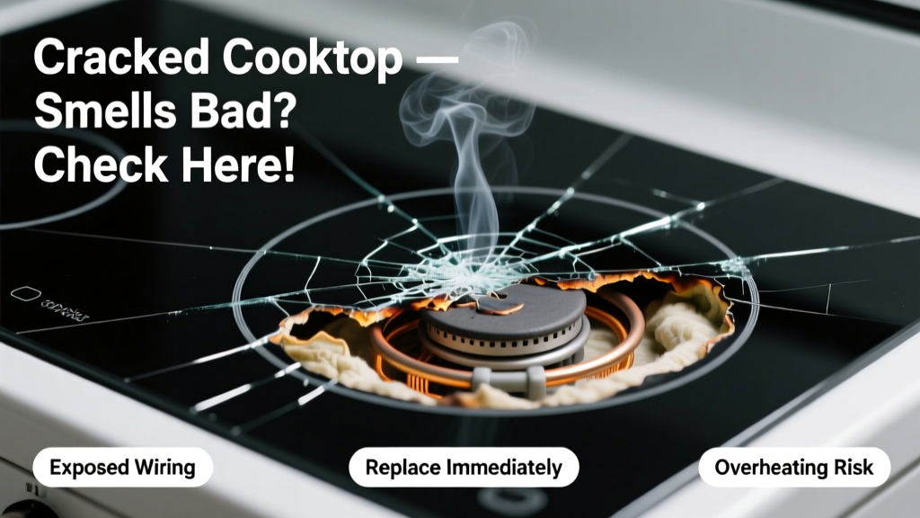 Cracked Cooktop Smells Bad: Quick Diagnosis Guide