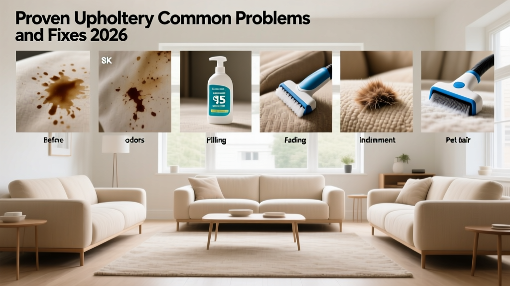 Proven Upholstery Common Problems and Fixes 2026