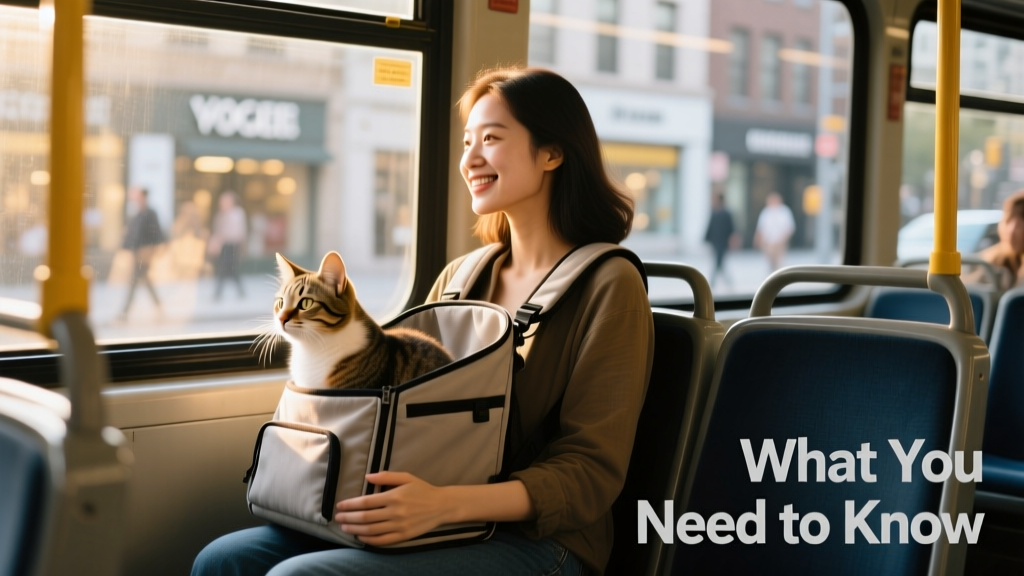 Using Public Transportation with Your Cat: What You Need to Know