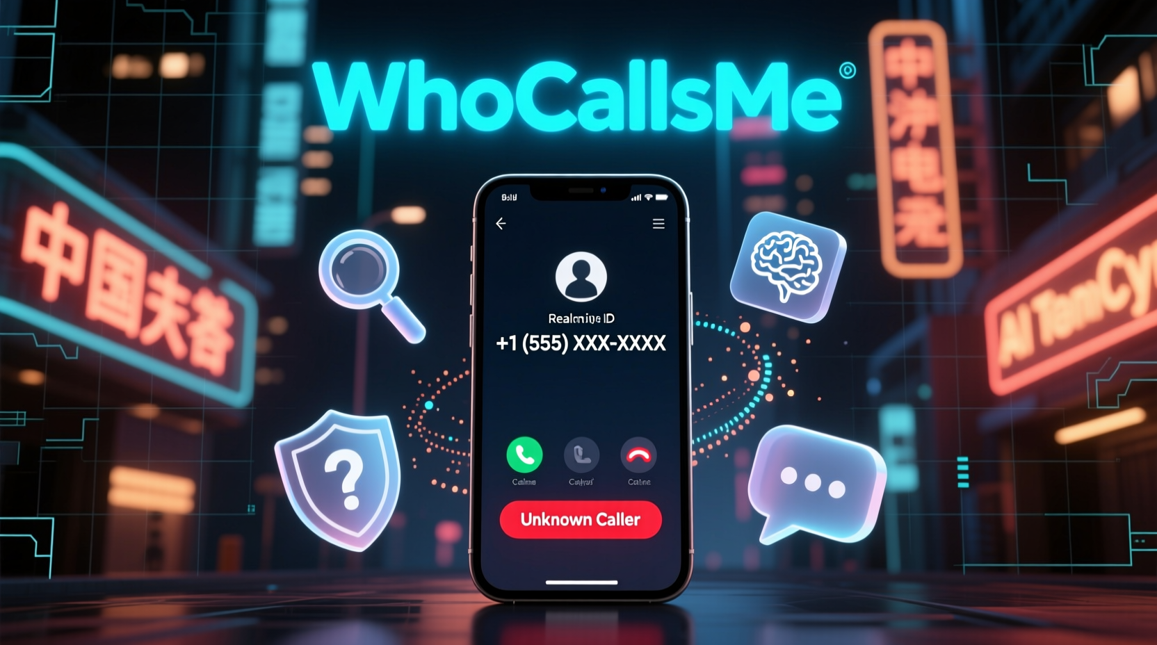 whocallsme identifies unknown callers