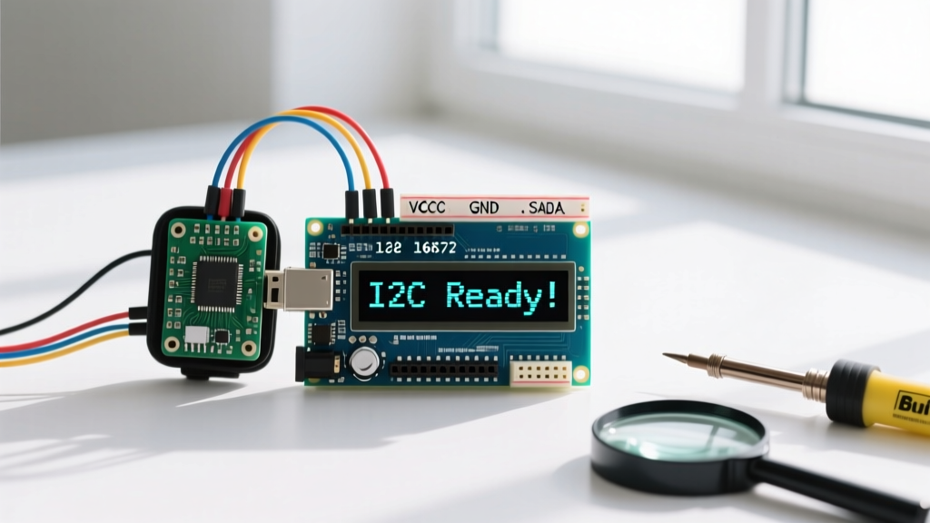 Wiring & Code Guide: LCD Display Arduino 16x2 (I2C Setup)