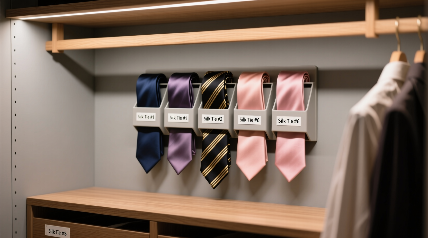 closet organization tips tie storage reality check