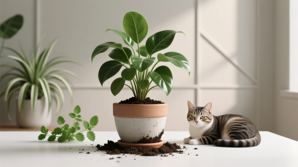 Toxic to Cats: Safe Indoor Plant Repotting Calendar