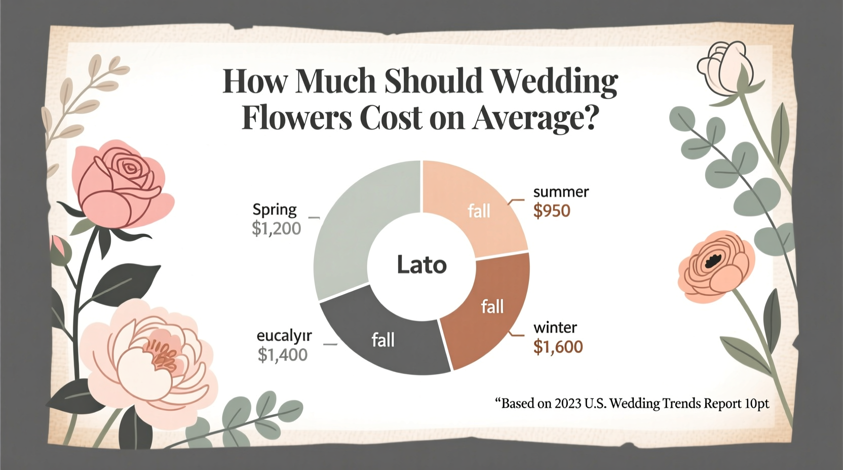 how much should wedding flowers cost