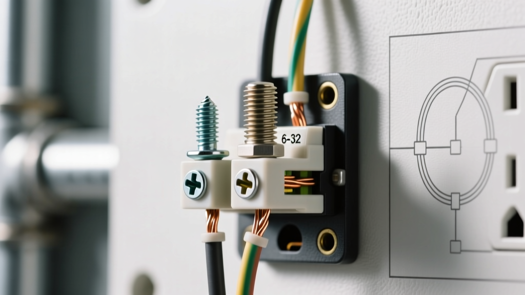 Electric Outlet Screw Size Guide: 6-32 vs 8-32 Replacements