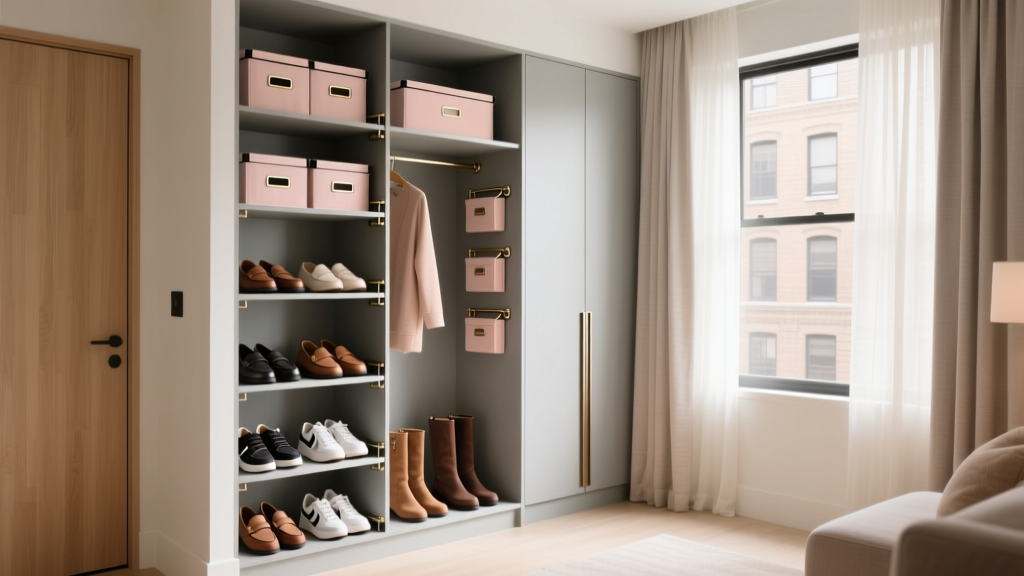 Shoe Storage for Small Spaces: Rent-Friendly Solutions